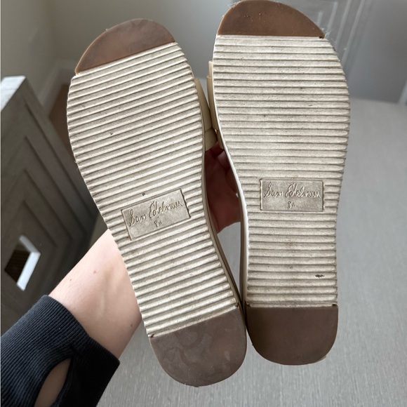 Sam Edelman Ariane Slide Sandals- cream - Picture 8 of 9